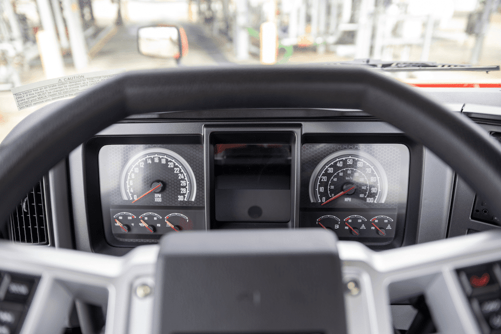 Reliable Tank Line Truck Interior