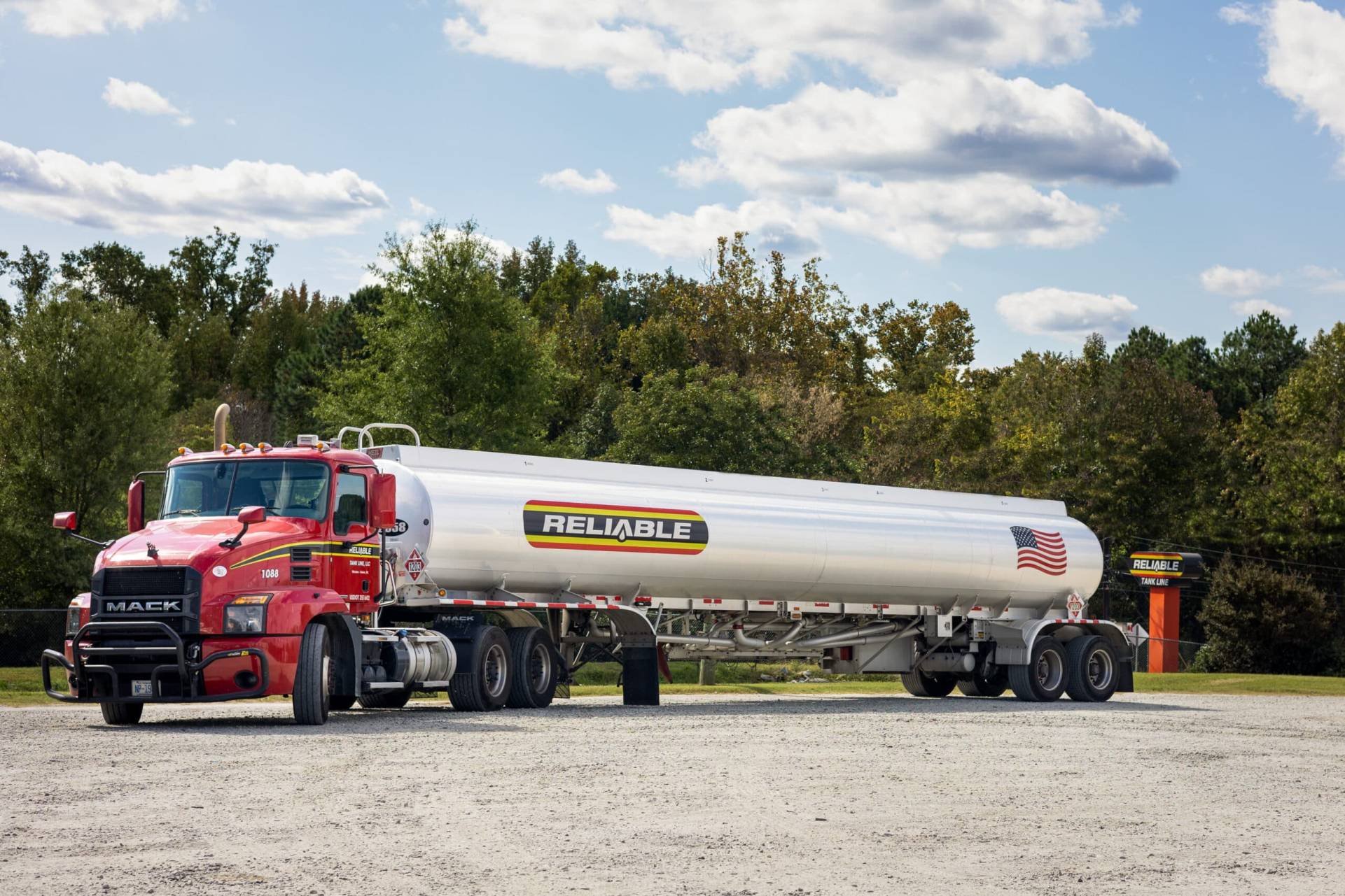 Reliable Tank Line truck